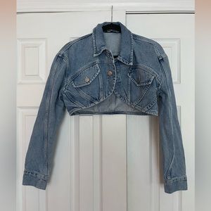 Cropped Jean Jacket